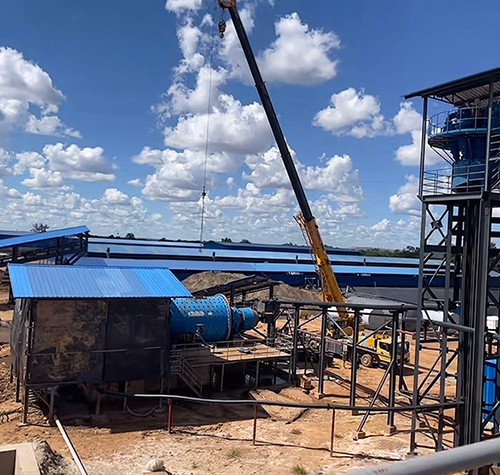 High-Efficiency Copper Ore Processing Plant in Zambia